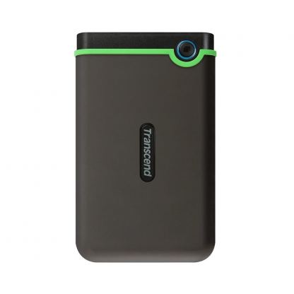 Transcend StoreJet 25M3S Rugged External Hard Drive 4TB - удароустойчив преносим външен диск 4TB (тъмносив)
