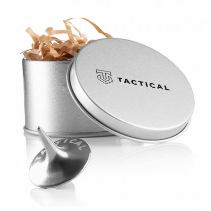 Tactical Metal Mini Gyroscop - метален пумпал (сребрист)