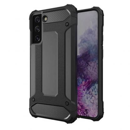 Hybrid Armor Case - хибриден удароустойчив кейс за Samsung Galaxy S22 Plus (черен)