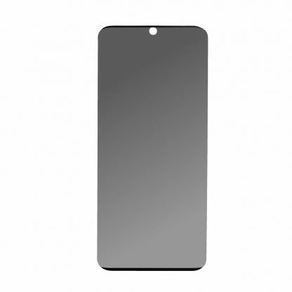 Prio 3D Anti-Spy Full Screen Curved Tempered Glass - калено стъклено защитно покритие с определен ъгъл на виждане за дисплея на Samsung Galaxy S21 Ultra (черен-прозрачен)