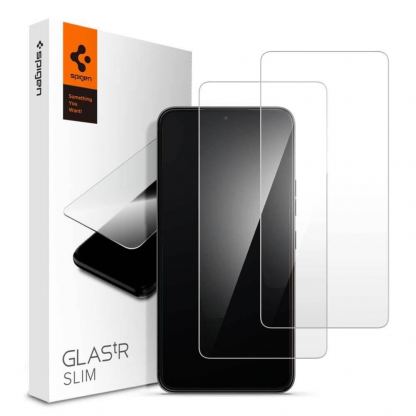 Spigen Glass.Tr Slim Tempered Glass - калено стъклено защитно покритие за дисплея на Samsung Galaxy S22 Plus (прозрачен)