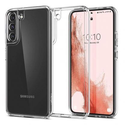 Spigen Ultra Hybrid Case - хибриден кейс с висока степен на защита за Samsung Galaxy S22 (прозрачен)