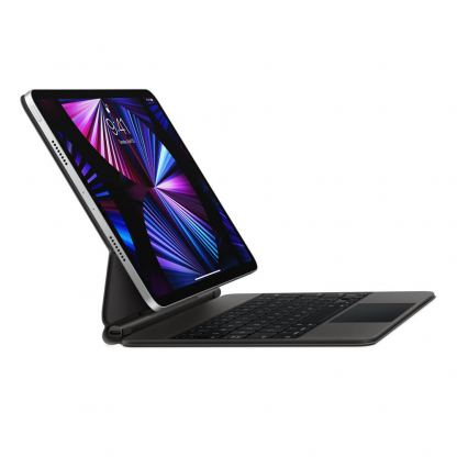 Apple Magic Keyboard US - безжична клавиатура за iPad Pro 11 M1 (2021), iPad Pro 11 (2020), iPad Pro 11 (2018), iPad Air 5 (2022), iPad Air 4 (2020) (черен)