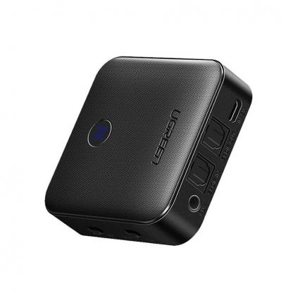 Ugreen 2 in 1 Bluetooth 5.0 Audio Receiver & Transmitter - аудио трансмитер и рисийвър за безжично прехвърляне на аудио (черен)