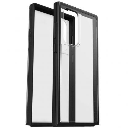 Lifeproof See Case - хибриден удароустойчив кейс за Samsung Galaxy S22 Ultra (черен-прозрачен)
