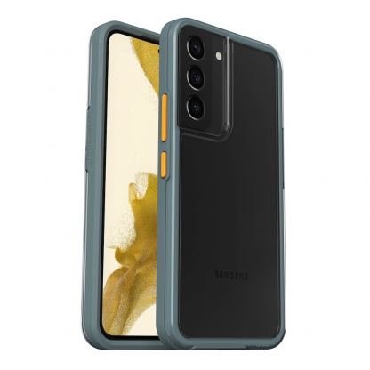 Lifeproof See Case - хибриден удароустойчив кейс за Samsung Galaxy S22 (сив-прозрачен)