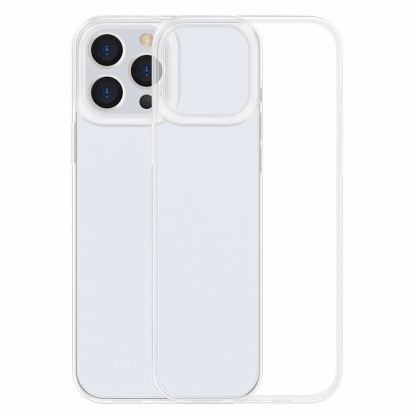 Baseus Simple Case - силиконов (TPU) калъф за iPhone 13 Pro Max (прозрачен)