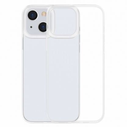 Baseus Simple Case - силиконов (TPU) калъф за iPhone 13 (прозрачен)