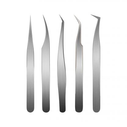 JIMI Home Tweezers Set (JM-G2305) - комплект 5 броя прецизни пинсети (сребрист)
