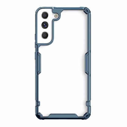 Nillkin Nature TPU Pro Case - хибриден удароустойчив кейс с Samsung Galaxy S22 Plus (син)