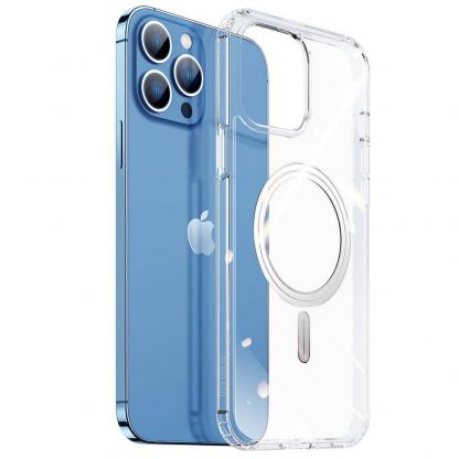 Dux Ducis Clin MagSafe Case - хибриден удароустойчив кейс с MagSafe за iPhone 13 Pro Max (прозрачен)