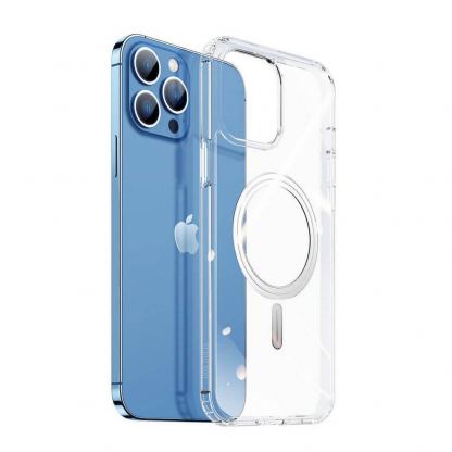 Dux Ducis Clin MagSafe Case - хибриден удароустойчив кейс с MagSafe за iPhone 13 Pro (прозрачен)