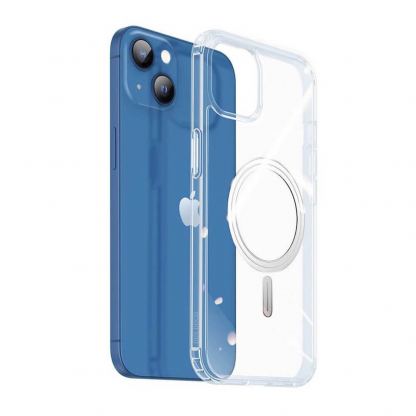 Dux Ducis Clin MagSafe Case - хибриден удароустойчив кейс с MagSafe за iPhone 13 (прозрачен)