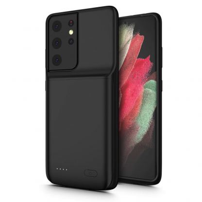 Tech-Protect Power Battery Case 4700mAh - кейс с вградена батерия за Samsung Galaxy S21 Ultra (черен)