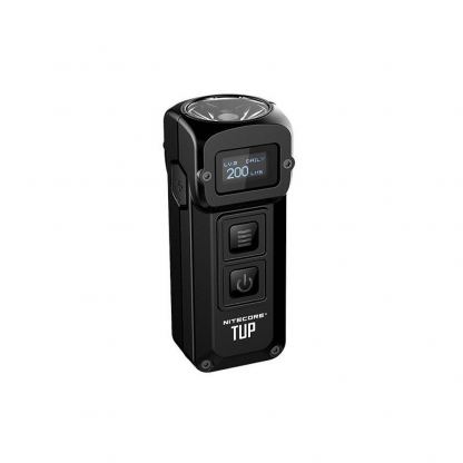 Nitecore TUP Flashlight 1000 lm - джобен тактически фенер с диплей (черен)