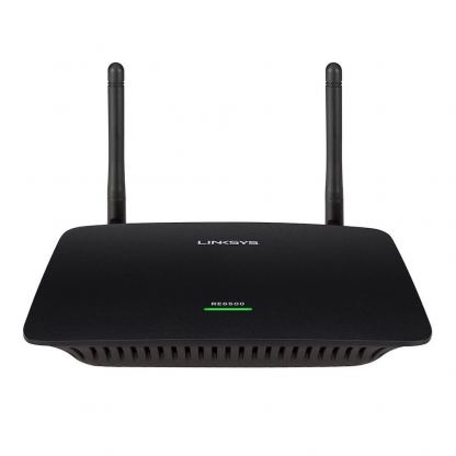 Linksys Dual-Band Wireless Range Extender AC1200 - усилвател на WiFi сигнал (черен)