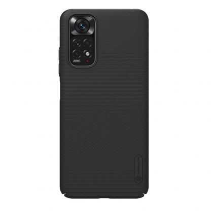 Nillkin Super Frosted Shield Case - поликарбонатов кейс за Xiaomi Redmi Note 11 Pro, Note 11 Pro 5G (черен)