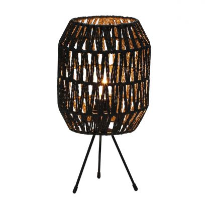 Platinet Table Rattan Lamp Capri 25W - настолна LED лампа (тъмнокафяв) 