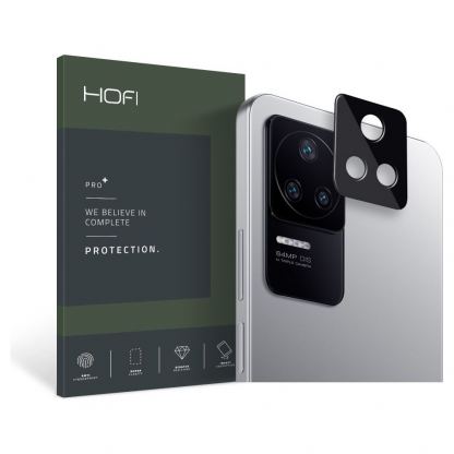 Hofi Cam Pro Plus Lens Protector - предпазна плочка за камерата на Xiaomi Poco F4 5G (черен)