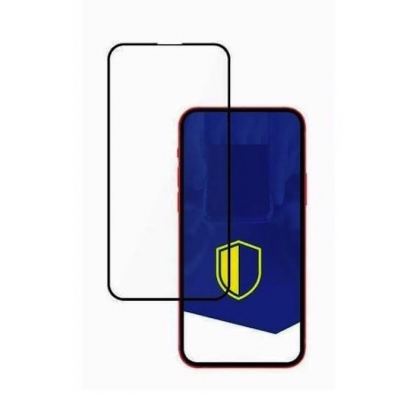 3mk FlexibleGlass Max Screen Protector - хибридно стъклено защитно покритие за дисплея на iPhone 14 Pro Max (черен-прозрачен)