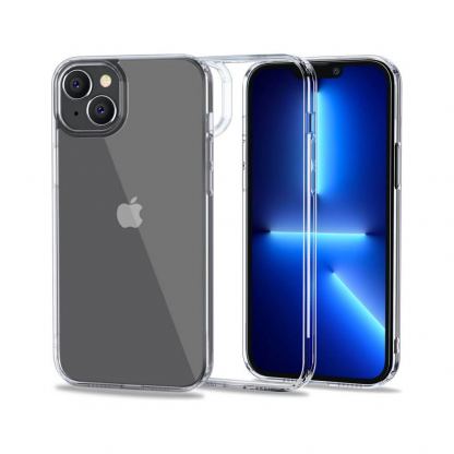 Tech-Protect Flexair Hybrid Case - хибриден удароустойчив кейс за iPhone 14 (прозрачен) 
