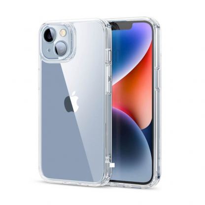 ESR Ice Shield Case - хибриден удароустойчив кейс за iPhone 14, iPhone 13 (прозрачен)