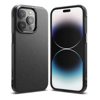 Ringke Onyx Case - силиконов (TPU) калъф за iPhone 14 Pro (черен)