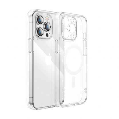 Joyroom Durable Magsafe Cover Housing Clear (JR-14D8) - силиконов (TPU) калъф за iPhone 14 Pro Max (прозрачен)