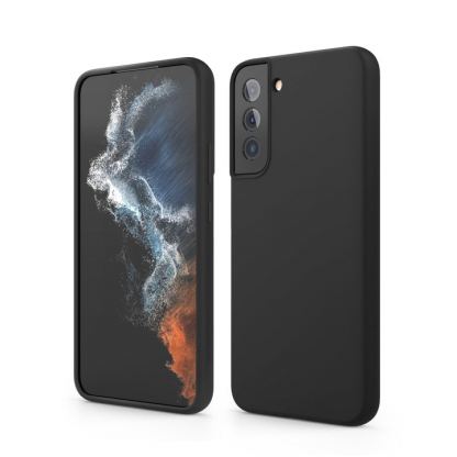 Elago Soft Silicone Case - силиконов (TPU) калъф за Samsung Galaxy S22 Plus (черен)
