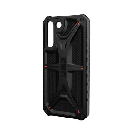 Urban Armor Gear Monarch Kevlar Case - удароустойчив хибриден кейс за Samsung Galaxy S23 Plus (черен-кевлар)