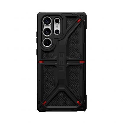 Urban Armor Gear Monarch Kevlar Case - удароустойчив хибриден кейс за Samsung Galaxy S23 Ultra (черен-кевлар)