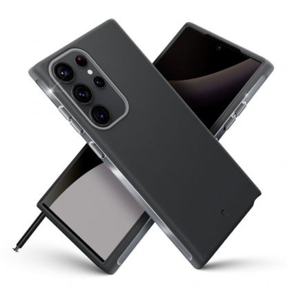 Spigen Cyrill Color Brick Case - силиконов (TPU) калъф с висока степен на защита за Samsung Galaxy S23 Ultra (сив)