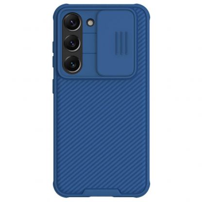 Nillkin CamShield Pro Case - хибриден удароустойчив кейс за Samsung Galaxy S23 (син)