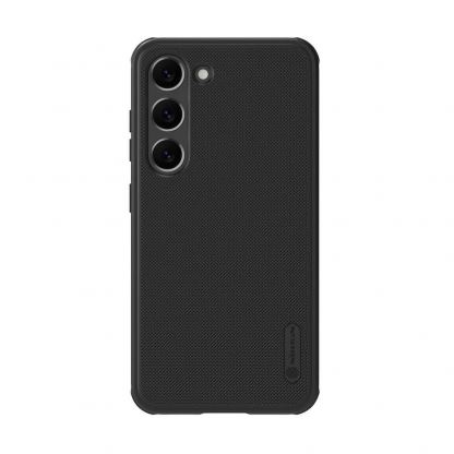 Nillkin Super Frosted Pro Magnetic Case - хибриден удароустойчив кейс с MagSafe за Samsung Galaxy S23 (черен) 