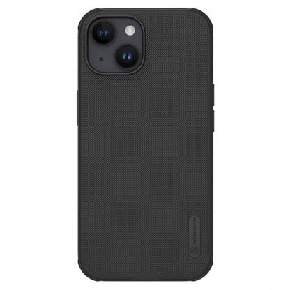 Nillkin Super Frosted Shield Pro Case - хибриден удароустойчив кейс за iPhone 15 Plus (черен)