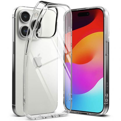 Ringke Air Case - силиконов (TPU) калъф за iPhone 15 Pro Max (прозрачен)