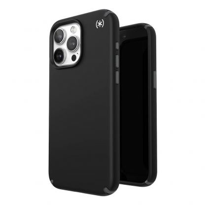 Speck Presidio 2 Pro Case - удароустойчив хибриден кейс за iPhone 15 Pro Max (черен)