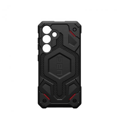Urban Armor Gear Monarch Kevlar Case - удароустойчив хибриден кейс за Samsung Galaxy S24 (черен-кевлар)