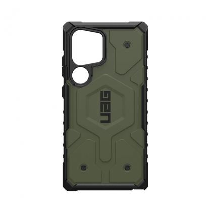 Urban Armor Gear Pathfinder Case - удароустойчив хибриден кейс за Samsung Galaxy S24 Ultra (зелен)