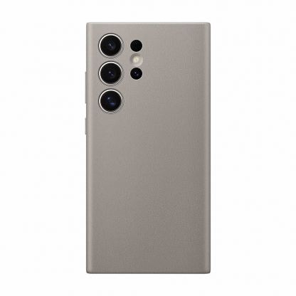 Samsung Vegan Leather Case EF-FPS928HCAAW - оригинален кожен кейс (веган кожа) за Samsung Galaxy S24 Ultra (бежов)