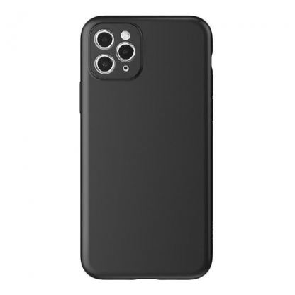 Soft TPU Case - силиконов (TPU) калъф за Samsung Galaxy S24 Plus (черен) 