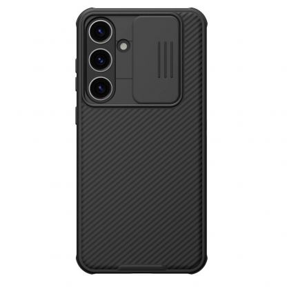 Nillkin CamShield Pro Magnetic Hard Case - хибриден удароустойчив кейс с MagSafe за Samsung Galaxy S24 Plus (черен)