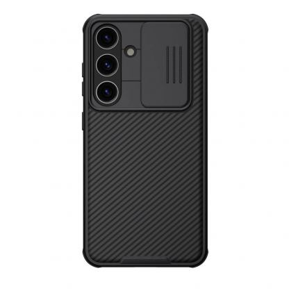 Nillkin CamShield Pro Magnetic Hard Case - хибриден удароустойчив кейс с MagSafe за Samsung Galaxy S24 (черен)