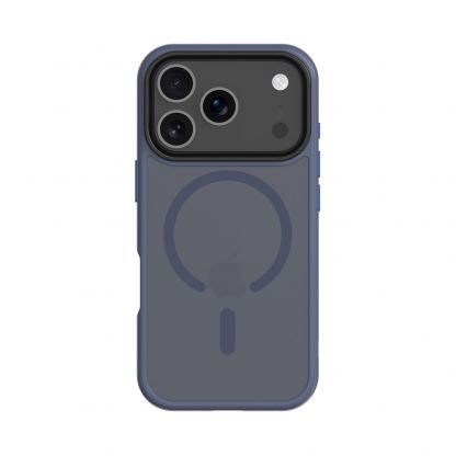 Хибриден удароустойчив кейс с MagSafe за iPhone 17 Pro - Tactical MagForce Hyperstealth Cover (тъмносин)