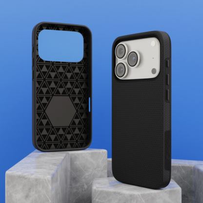 Хибриден кейс с най-висока степен на защита за iPhone 17 Pro Max - Prio Protective Hybrid Cover (черен)