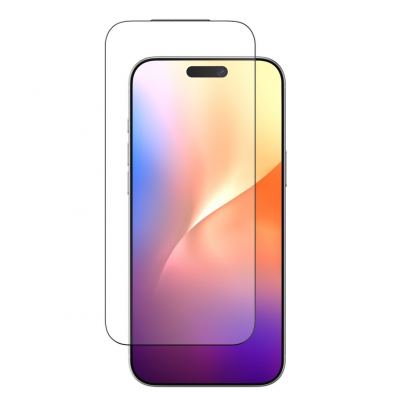 Калено стъклено защитно покритие със защитен филтър за целия дисплей на iPhone 17 Pro Max - AmazingThing Titan Filter 7 Max Full Cover Glass (прозрачен-черен)