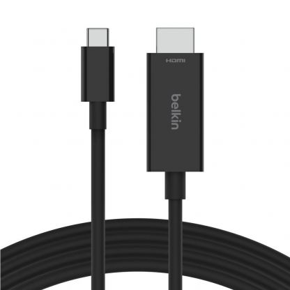 Кабел за свързване от USB-C към HDMI 8K (200 см) - Belkin Connect USB-C to HDMI 2.1, 8K 60Hz Cable (черен)