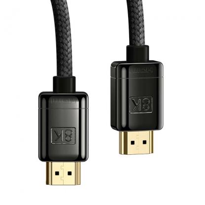 Високоскоростен 8K HDMI към HDMI кабел (100 см) - Baseus High Definition Series HDMI 2.1, 8K 60Hz Cable (черен)