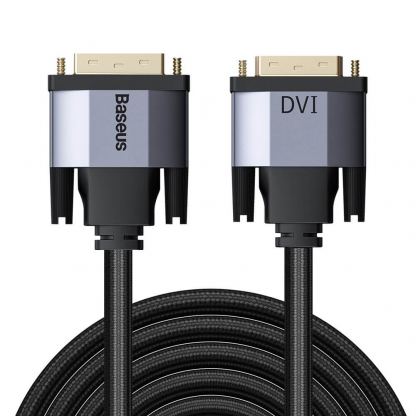 DVI към DVI кабел (300 см) - Baseus Enjoyment Series DVI Male To DVI Male Cable (CAKSX-S0G) (черен)