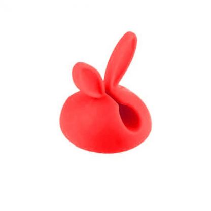 Органайзер за кабели 1 брой - Rabbit Cable Organizer (червен)